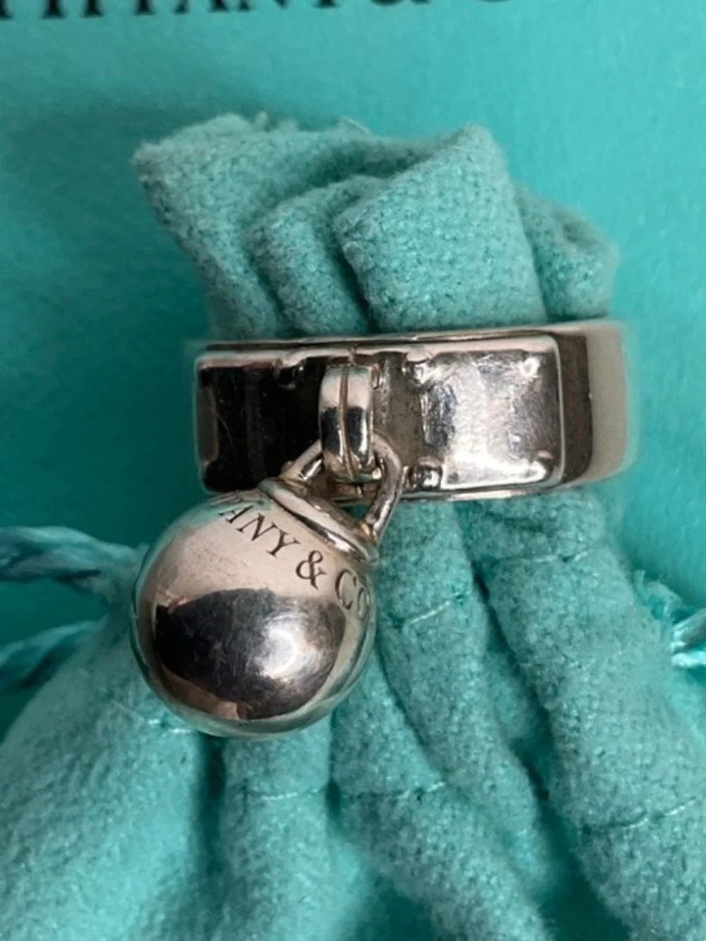 Tiffany & Co. AUTHENTIC ! Sterling silver ring. - Picture 4 of 6